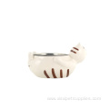 Custom Cute Pet Feeding Bowl Ceramic Cat Bowl